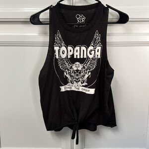 Free People Knotted Chaser tank